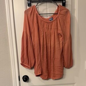 Studio West Coral Blouse
